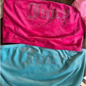 Forever 21 juicy. 2 tube tops one tank top